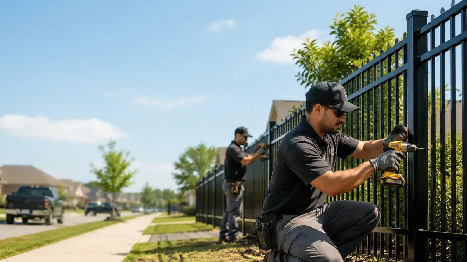 Metal Fence Installation in Yuba City, CA